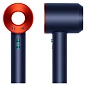 Фен Dyson Supersonic HD15 синий, оранжевый (футляр) - 4