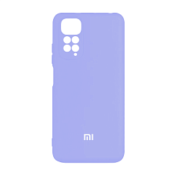 Клип-кейс (накладка) для Xiaomi Redmi Note 11 / Note 11S / Note 12S / Poco M4 Pro 4G силикон, лавандовый