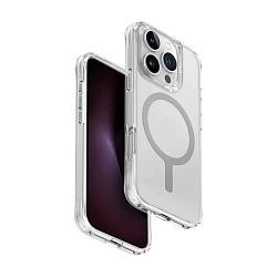 Клип-кейс (накладка) UNIQ Lifepro Xtreme MagSafe для Apple iPhone 16 Pro Max полиуретан, прозрачный