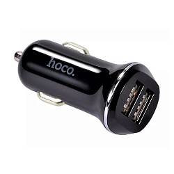 Автомобильное зарядное устройство Hoco Z1 10 Вт, чёрный
