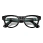 Умные очки Ray-Ban Skyler Shiny Black, Clear, (52-20-150mm) - 3