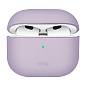 Кобура UNIQ Lino для Apple AirPods 3 поликарбонат, силикон, лавандовый