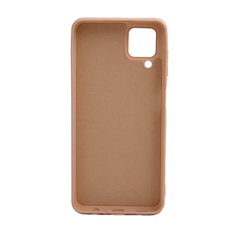 Клип-кейс (накладка) для Samsung Galaxy A12 / M12 силикон, пудровый - 2