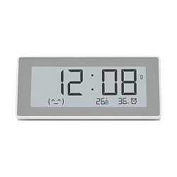Датчик температуры и влажности Xiaomi Miaomiaoce Smart Clock Temperature And Humidity Meter (Уценка) белый