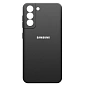 Клип-кейс (накладка) для Samsung Galaxy S21 FE силикон, чёрный матовый