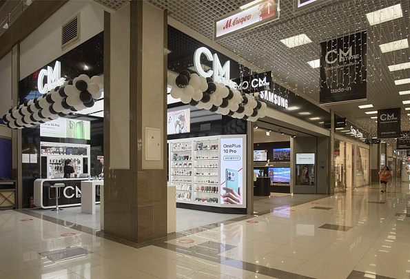 CMstore открыл свои двери для гостей Мегацентра «Красная Площадь»