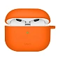 Кобура UNIQ Nexo для Apple AirPods 4 силикон, оранжевый