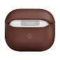 Кобура UNIQ Terra для Apple AirPods 3 кожа, коричневый - 2