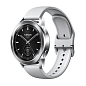 Умные часы Xiaomi Watch S3 серебристый (серебристый ремешок)