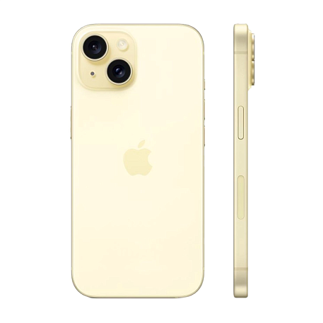 Смартфон Apple iPhone 15 128 ГБ жёлтый (2sim) - 3