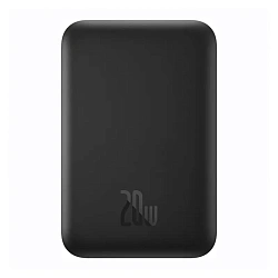 Внешний аккумулятор с беспроводной зарядкой Baseus Magnetic Mini Wireless Fast Charge 6000 мАч 20 Вт чёрный
