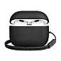 Кобура UNIQ Terra для Apple AirPods 3 кожа, чёрный