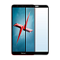 Защитное стекло 3D Classic для Honor 7x, черная рамка