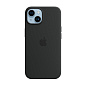 Клип-кейс (накладка) Silicone Case для Apple iPhone 14 силикон, чёрный