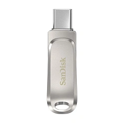 USB-флешка SanDisk Ultra Dual Drive Luxe USB Type-C 512 ГБ серебристый