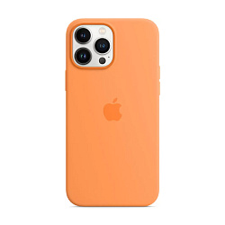 Клип-кейс (накладка) Apple Silicone Case MagSafe для Apple iPhone 13 Pro Max (Уценка) Marigold