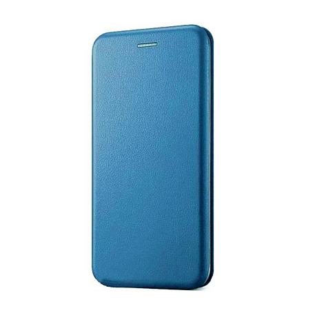 Чехол-книжка для Xiaomi 11 Lite искусственная кожа, голубой - 2