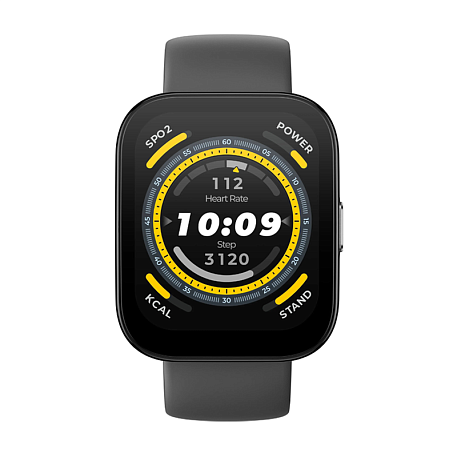Умные часы Xiaomi Amazfit BIP 5 чёрный (чёрный ремешок) - 2