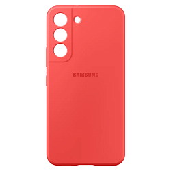 Клип-кейс (накладка) для Samsung Galaxy S21 FE силикон, красный