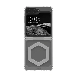 Клип-кейс (накладка) UAG Plyo Pro Magsafe для Samsung Galaxy Z Flip 6 / 7 FE (Уценка) прозрачный