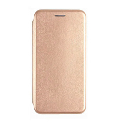 Чехол-книжка для Xiaomi Redmi Note 11 / Note 11S / Note 12S / Poco M4 Pro 4G искусственная кожа, золотой