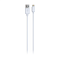 Дата-кабель Redline Tech Lightning 1 м, белый