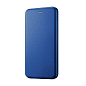 Чехол-книжка для Xiaomi Poco F3 искусственная кожа, синий - 2
