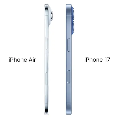 Смартфон Apple iPhone Air 256 ГБ "небесно-голубой" (eSim) - 7
