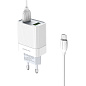 Сетевое зарядное устройство + кабель Micro Borofone BA39A 18 Вт, белый - 2