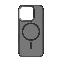 Клип-кейс (накладка) Momax CaseForm Play для Apple iPhone 16 Pro Max полиуретан, поликарбонат, чёрный