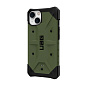 Клип-кейс (накладка) UAG Pathfinder для Apple iPhone 14 поликарбонат, оливковый - 2