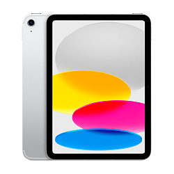 Планшет Apple iPad 10.9" (2022) A14 Bionic Wi-Fi + Cellular  64 ГБ серебристый (MQ6J3)