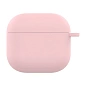 Кобура Silicon Protection Case для Apple AirPods 4 силикон, пудровый