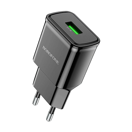 Сетевое зарядное устройство Borofone BA59A 18 Вт чёрный - 2