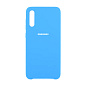 Клип-кейс (накладка) Silicone cover для Samsung Galaxy A70 силикон, голубой