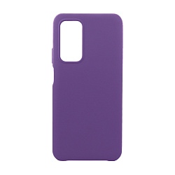 Клип-кейс (накладка) Silicone cover (без лого) для Xiaomi Mi 10T / Mi 10T Pro силикон, фиолетовый