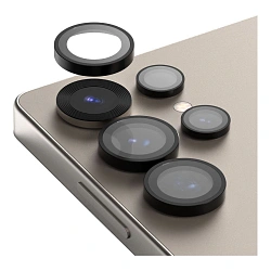 Защитное стекло на камеру Araree Core Camera для Samsung Galaxy S25 Ultra, чёрный