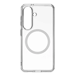 Клип-кейс (накладка) uBear Real Mag Case для Samsung Galaxy S26 Plus поликарбонат, термополиуретан, прозрачный