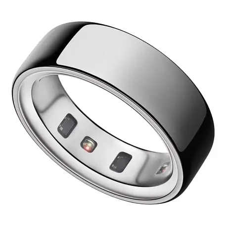 Умное кольцо Oura Ring 4 серебристый (размер 9 (19mm)) - 2