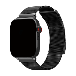 Миланский сетчатый браслет UNIQ Dante для Apple Watch 38 / 40 / 41 / 42mm сталь графитовый