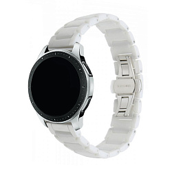 Браслет для Samsung Watch 20mm керамика белый