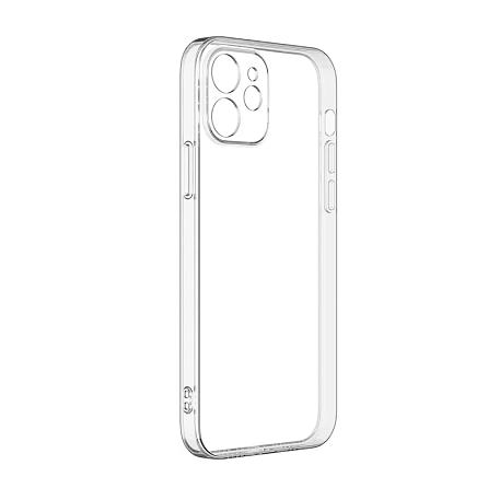 Клип-кейс (накладка) для Apple iPhone 12 Mini силикон, прозрачный - 2