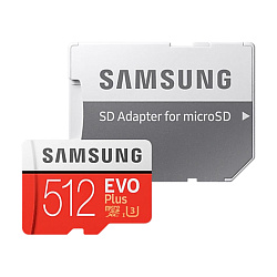 Карта памяти Samsung Evo Plus MB-MC512H, 512 ГБ