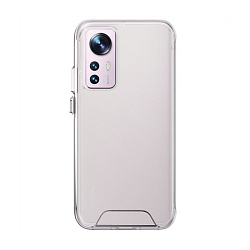 Клип-кейс (накладка) Space для Xiaomi 12 / 12х полиуретан, поликарбонат, прозрачный