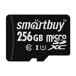 Карта памяти SmartBuy Advanced Series SB256GBSDU1A-AD, 256 ГБ