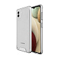 Клип-кейс (накладка) Space для Samsung Galaxy A03 полиуретан, поликарбонат, прозрачный