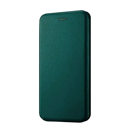 Чехол-книжка для Samsung Galaxy A15 искусственная кожа, тёмно-зелёный - 2